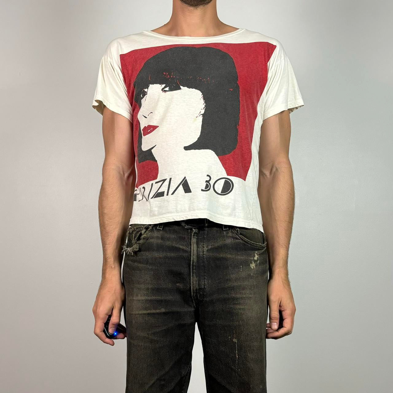 1980S KRIZIA WARHOL SILKSCREEN T-SHIRT M